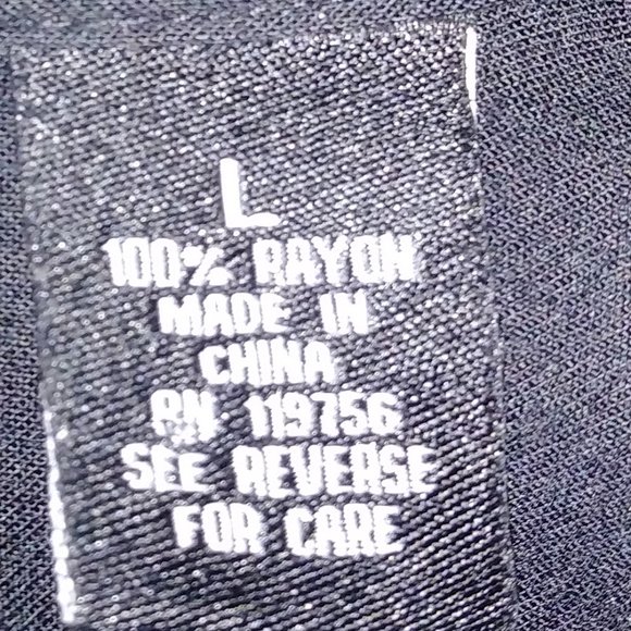 Fuslone Casual button down black size L - Picture 5 of 6